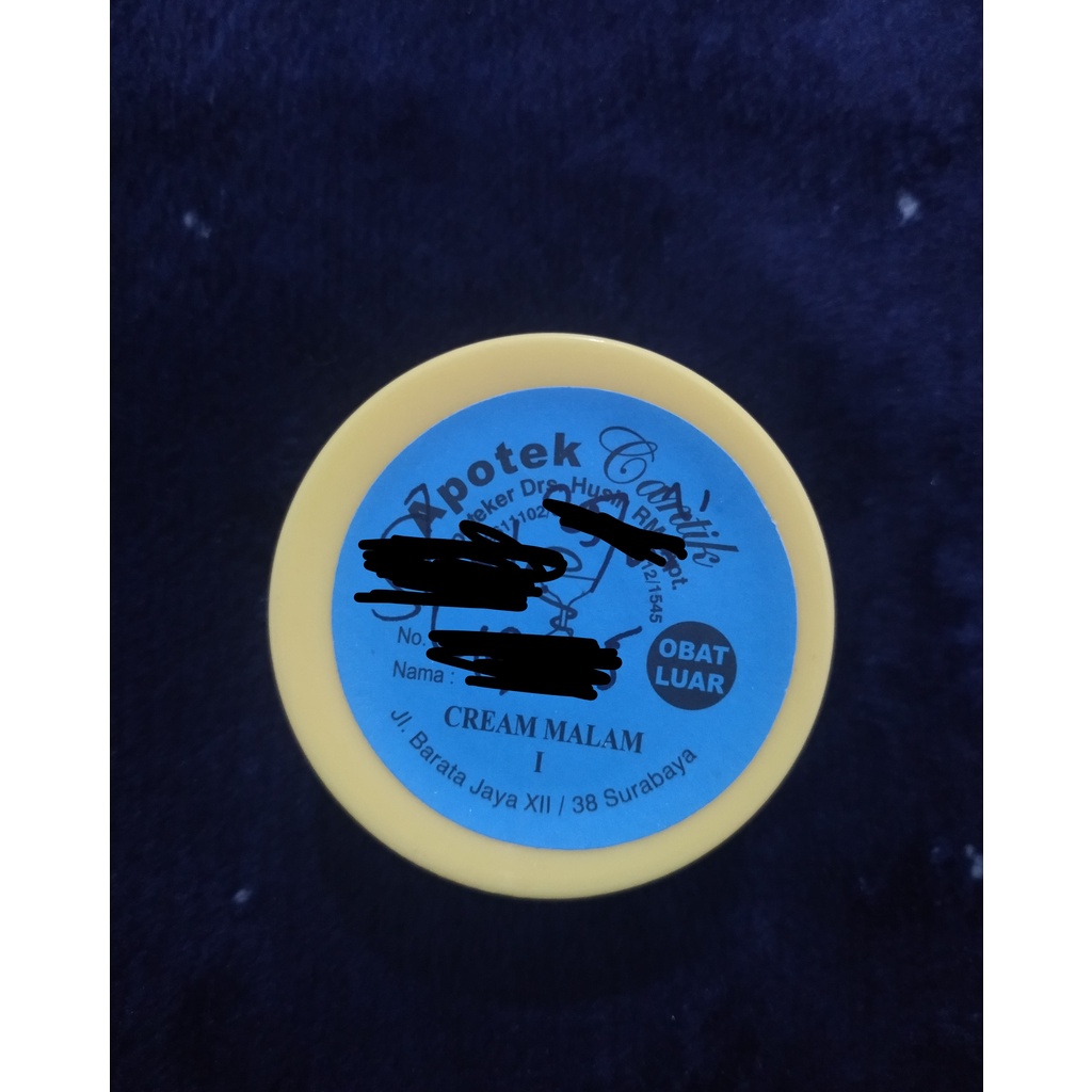 Cream Malam (Klinik Cantik Baratajaya)
