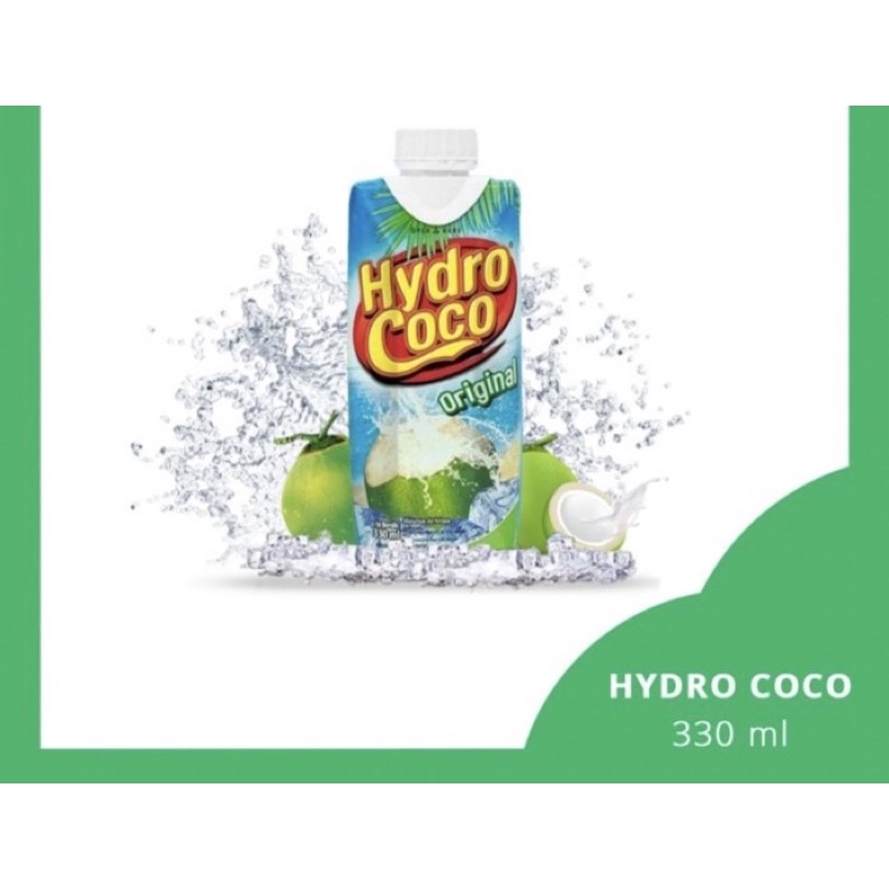 

Hydro coco original 330 ml ( minuman air kelapa murni )