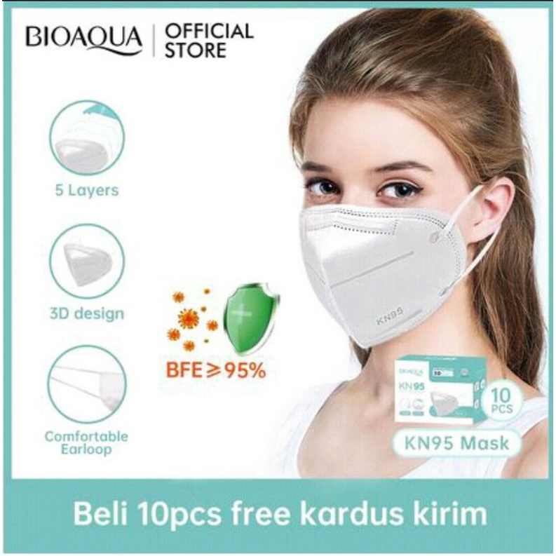 Masker KN95 BFE 95% ~ 1 pcs