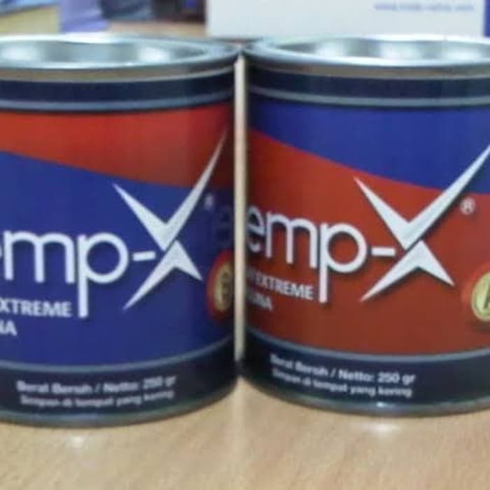 

Lem Serbaguna Merk Demp-x @ 250Gram Warna Biru & Cream