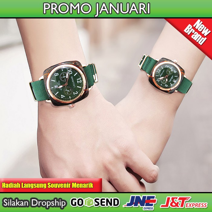 Jam Tangan Couple BRISTON unik JA0168BU
