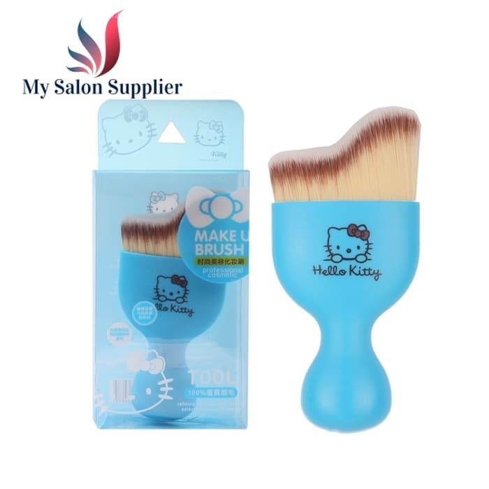 Kuas Curved Foundation Hello Kitty Make Up Brush