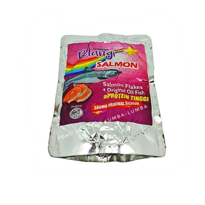 Umpan Pelangi Salmon