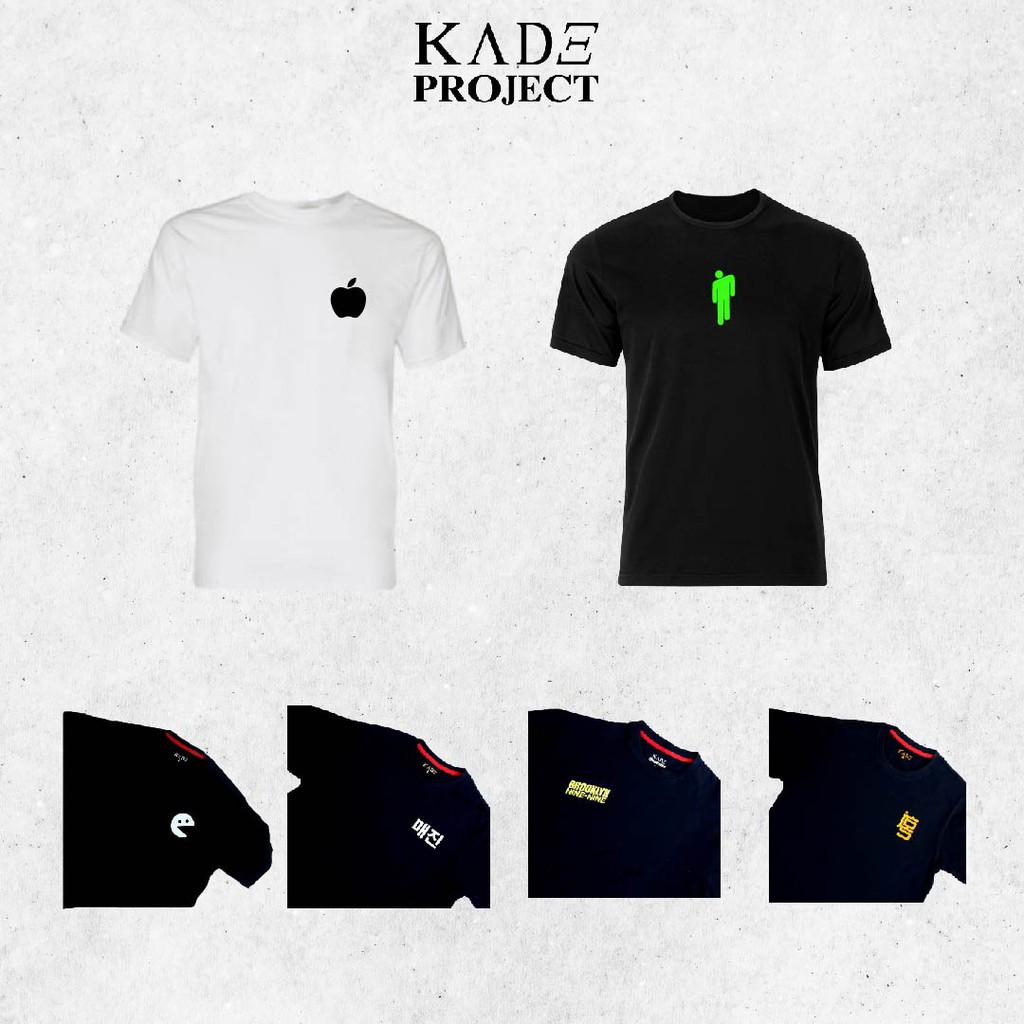 BAJU CUSTOM "KADE" / KAOS CUSTOM /  SABLON LOGO / SABLON TULISAN