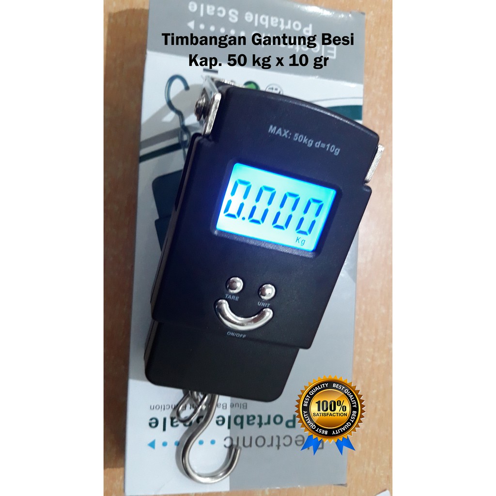 Timbangan Akurat Timbangan Koper Digital Mini Kapasitas 50 kg