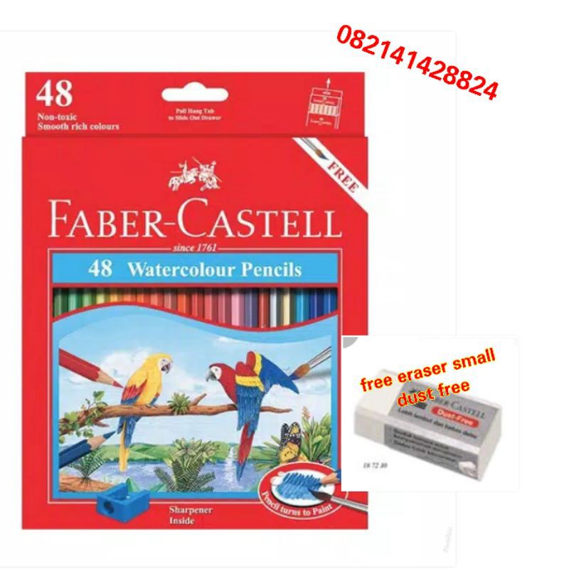 

faber castell pensil watercolour 48