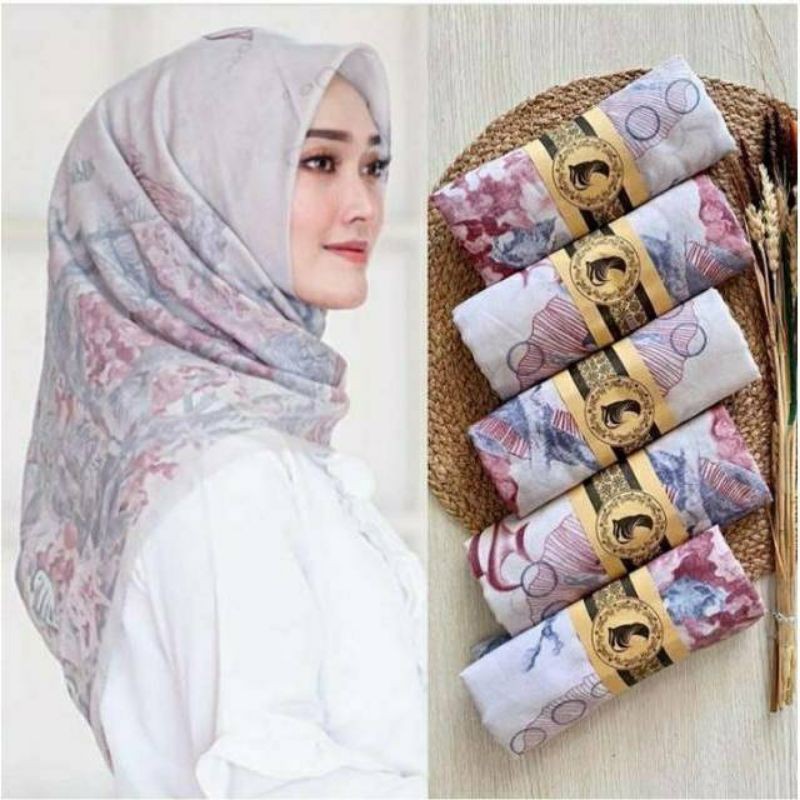 JILBAB SEGI EMPAT VOAL BANIES SCOP LASER CUT BUTTON JURNEY SCRAFT M52