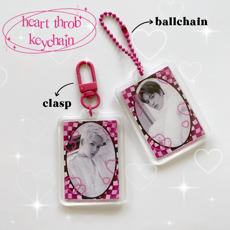 [READY] TREASURE Heart Throb Acrylic Keychain / Gantungan Kunci Akrilik TRSR TRUZ Ganci KPOP Keyring