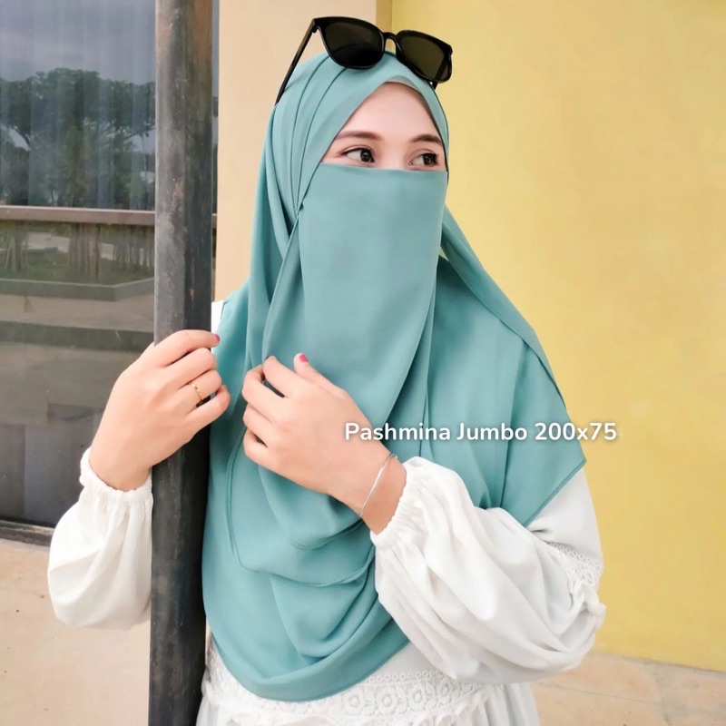 Pashmina 200x75 Set Cadar/Pashmina Ceruti Syari/Pashmina Jumbo