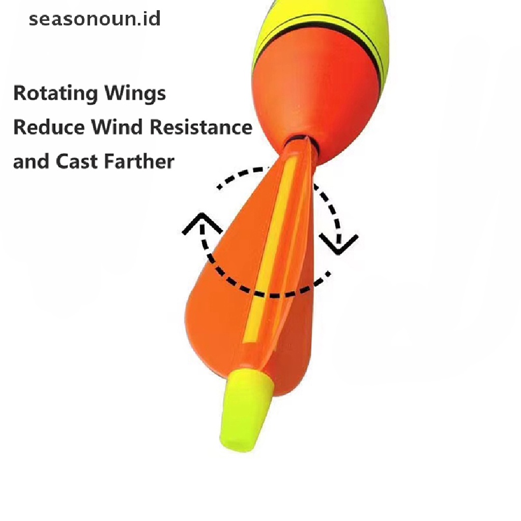 (seasonoun) Pelampung Pancing Apung Luminous Bahan Busa Berat 20g - 100g