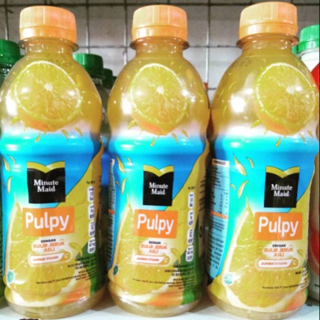 

MINUTE MAID PULPY ORANGE 350ML BOTOL