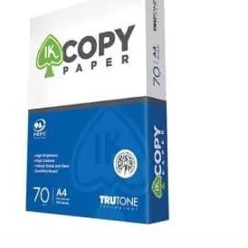 

◄ Kertas HVS Fotocopy A4 70 gr Merk IK Copy paper ♤
