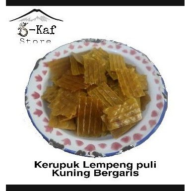 

Kerupuk Lempeng Puli Kotak Bergaris Home Industri