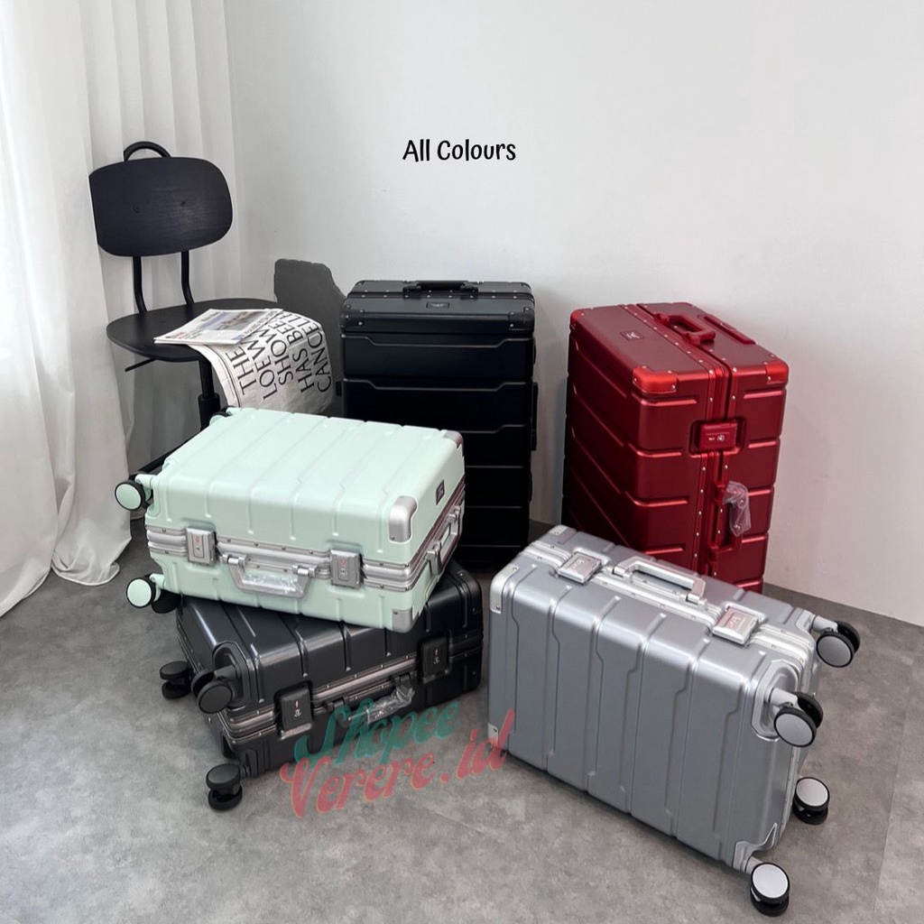 Koper Parkson JISO Series 20 Inch Size Cabin dan 24 Inch Size Bagasi Koper Cabin TSA Lock Frame Aluminium SuitCase International Standart Koper Anti Pecah