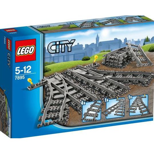 LEGO 7895 CITY SWITCHING TRACKS