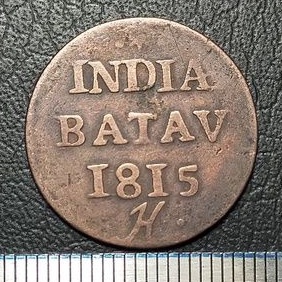 #3.IB. UANG KUNO / KOIN KUNO BELANDA INDIAE BATAV TAHUN 1815 (H)
