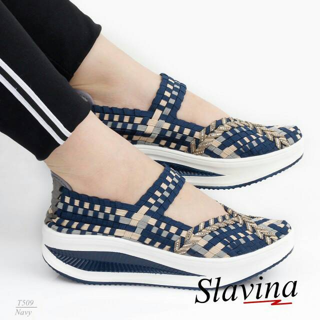 SEPATU Slavina®?Knit Wedges Rajut #T509
ORIGINALBRAND SEPATU BATAM SEPATU WANITA SEPATU IMPORT