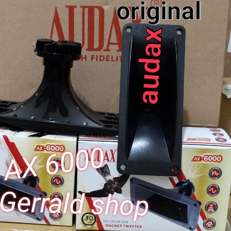 AX 6000 AUDAX NEODYMIUM MAGNET TWEETER ORIGINAL