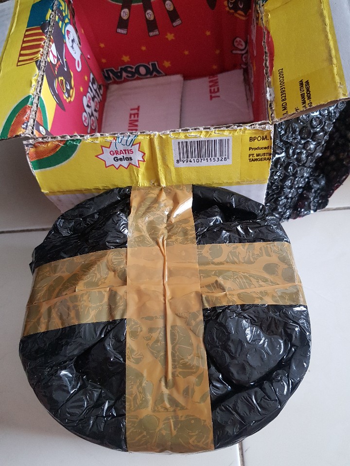 Cetakan Kue Loyang Bulat Press Tampa Sambungan 15cm 14cm Tinngi 4cm Tebal Bahan 0,8mm