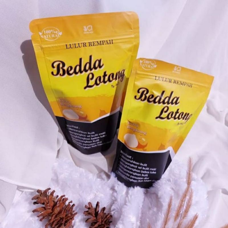 [BISA COD] SAMARINDA_BAROKAH | BEDDA LOTONG BY SCI lulur rempah herbal