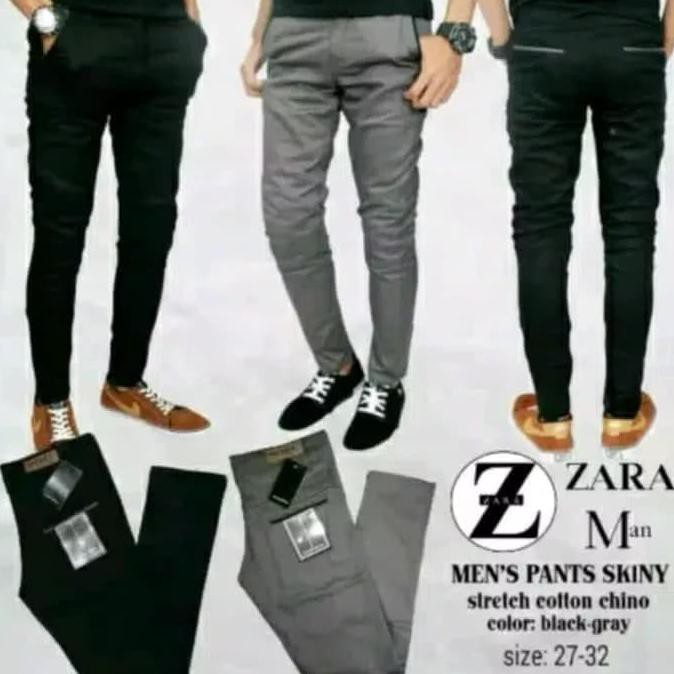 Zara Man Celana Chino Pria P7080