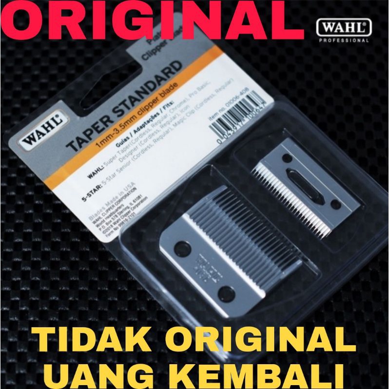 Mata Pisau Cukur Cliper Kliper Wahl Taper Blade Original USA