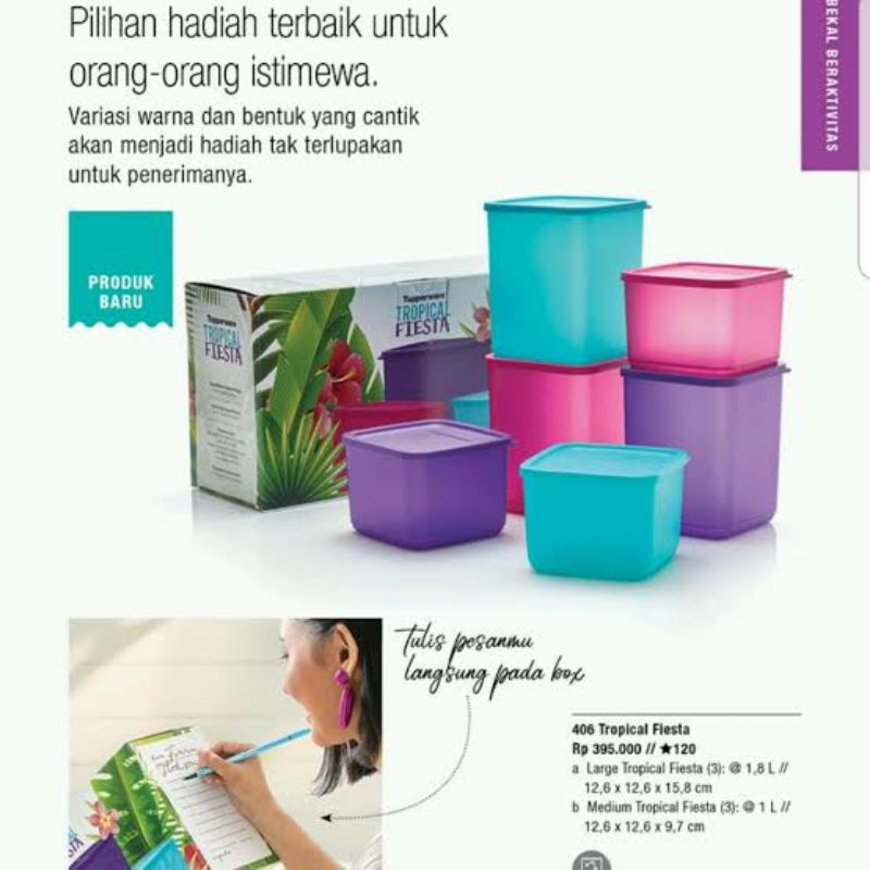 tropical fiesta set (6pcs)