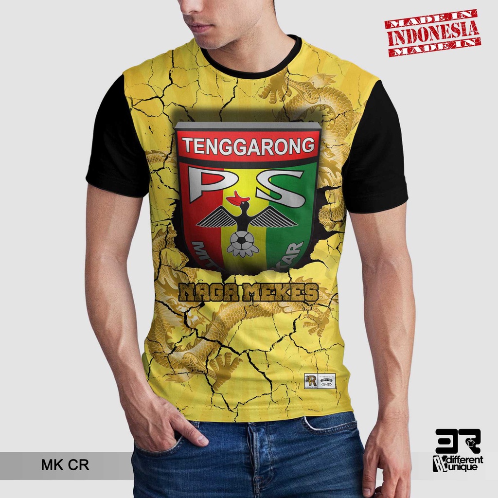 [ COD ] KAOS PRINTING GAMBAR TEAM SEPAKBOLA MITRA KUKAR CRACK - BAJU SEPAK BOLA INDONESIA DISTRO ORI