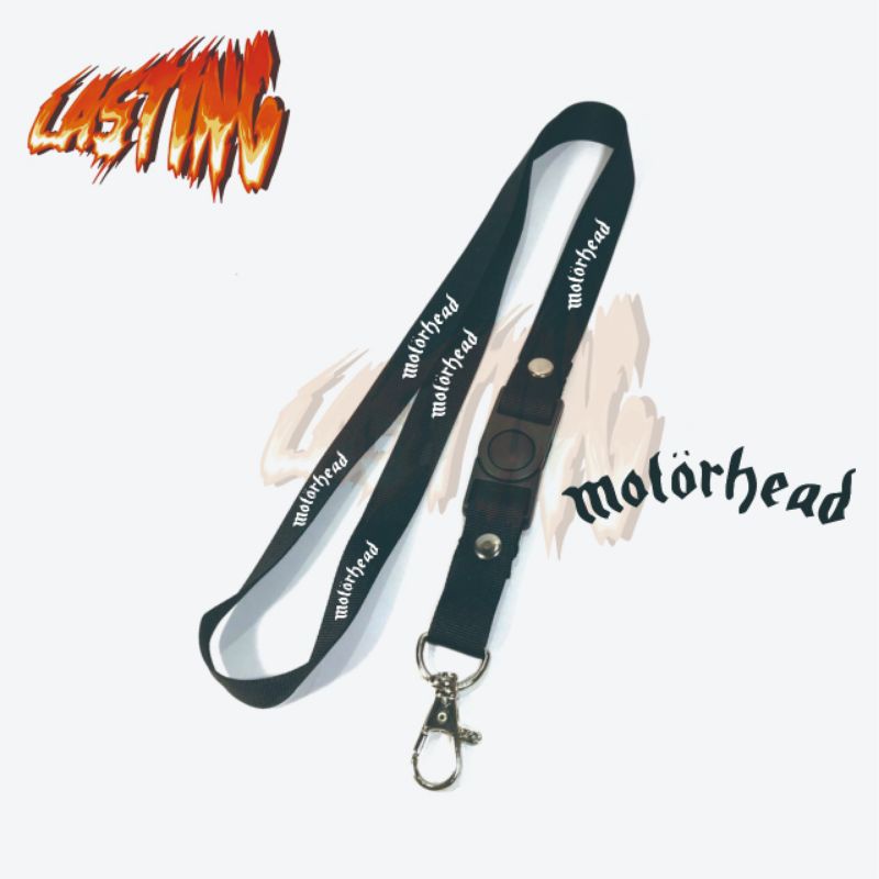 

Lanyard MOTORHEAD / BAND GANTUNGAN KUNCI/GANTUNGAN ID CARD/GANTUNGAN POD Best seller / Bisa COD