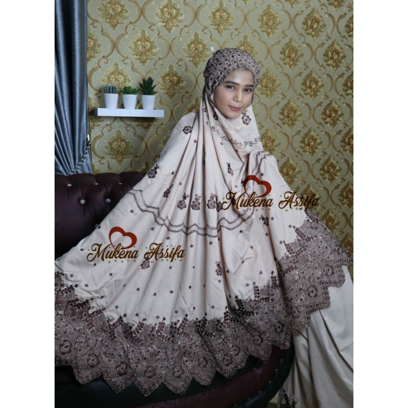 MUKENA BORDIR KELILING MUKENA BORDIR PADANG