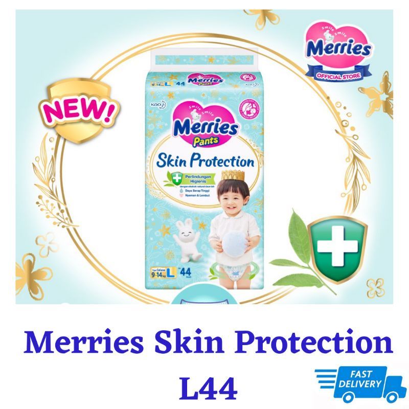 Merries Pants Skin Protection M50 L44 XL42