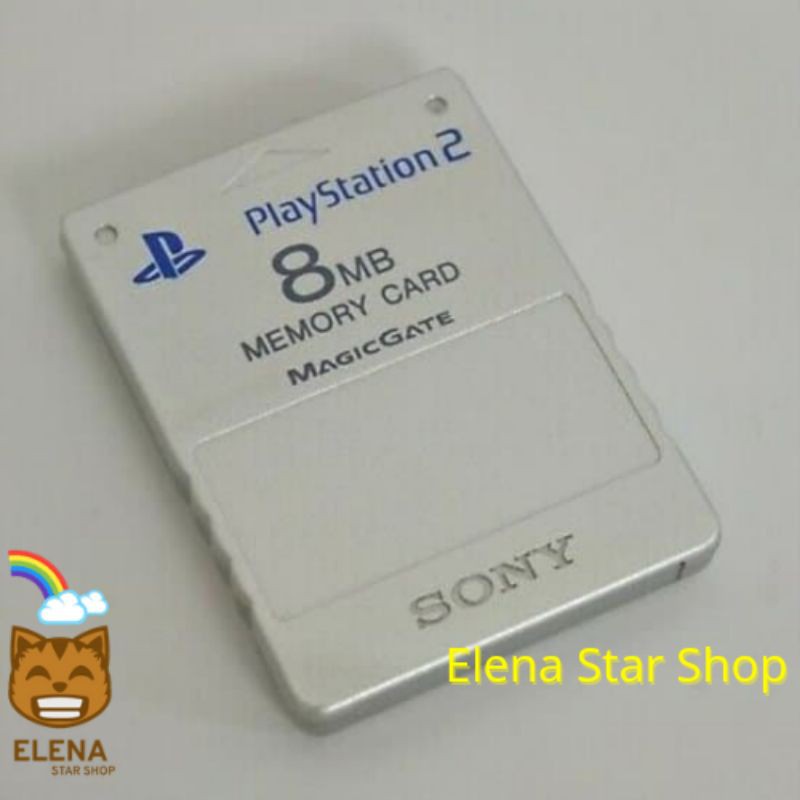 Memory Card PS2 8MB Ori Japan Warna Putih