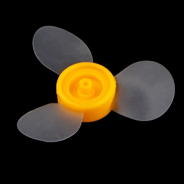 Baling Kipas Propeller Dinamo DIY RC Soft Blade Flexible 72mm *DM33