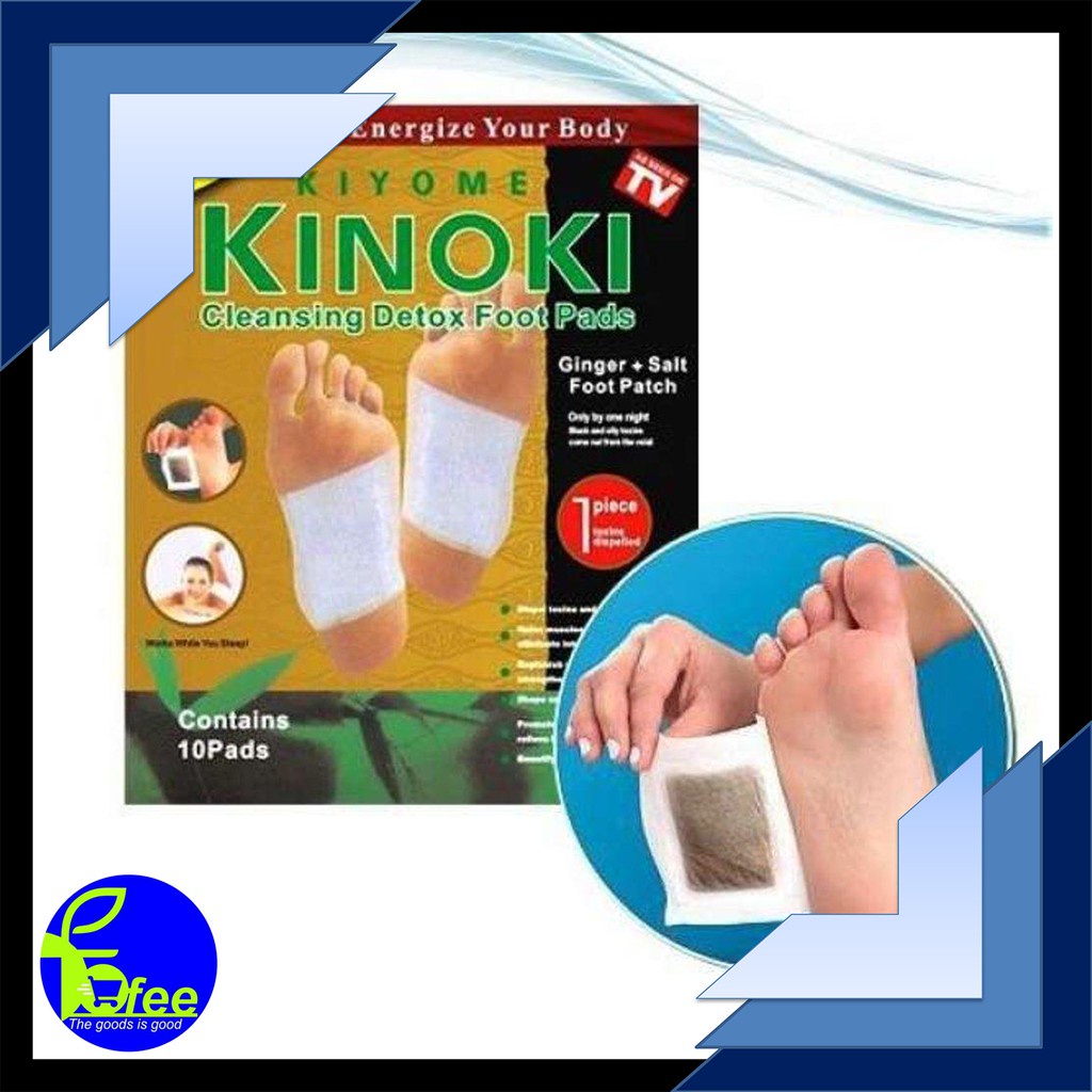 [IMPORT] - Kinoki Pad Gold Original Koyo Herbal Kaki Kinoki Gold Detox Original Isi 10 Pad