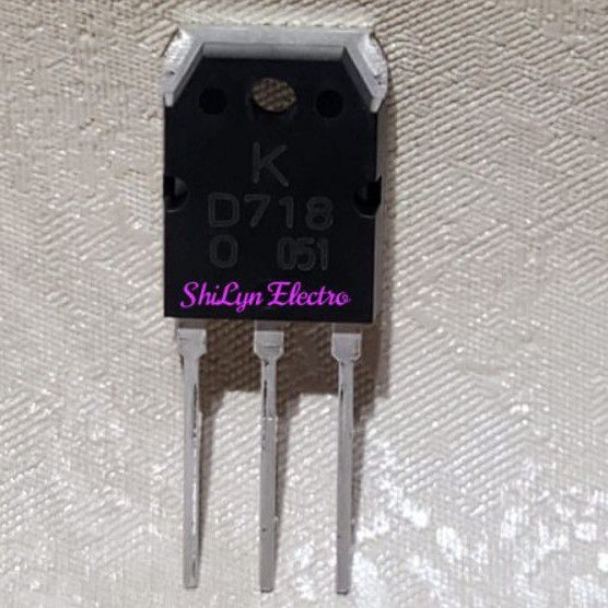 IC D718 TRANSISTOR D 718 ORIGINAL