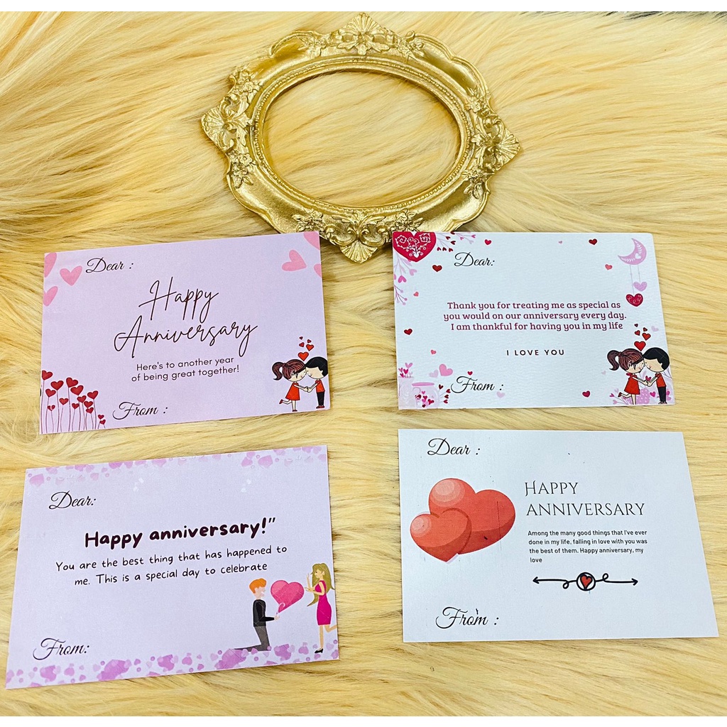 Kartu ucapan Happy Anniversary