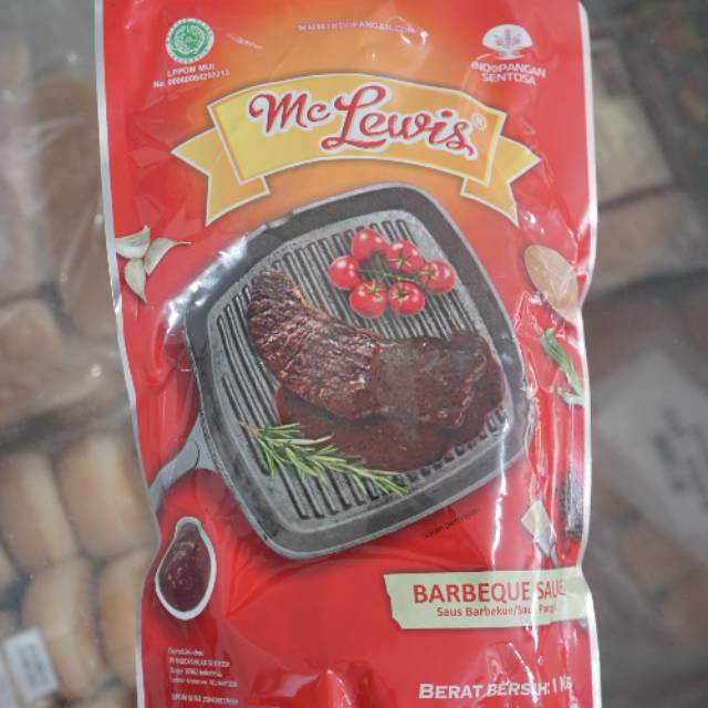 

McLewis Saos Barbeque BBQ 1kg