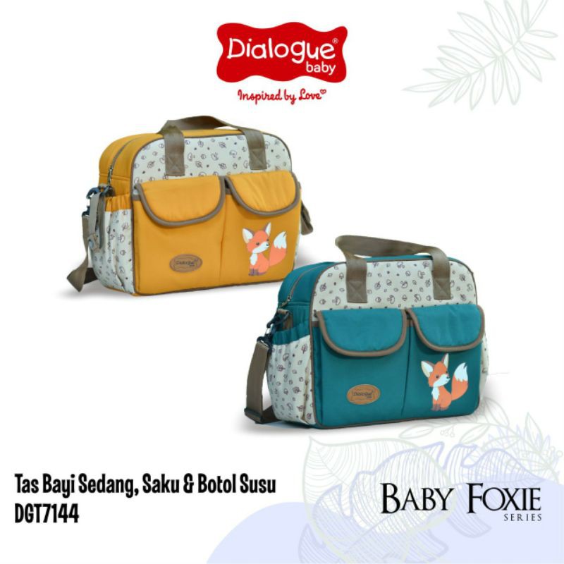 Tas Sedang Saku Botol Susu DGT7144 Foxie Series