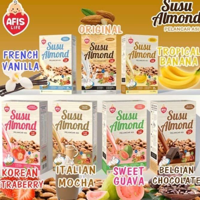 SUSU ALMOND PELANCAR ASI AFIS SUSU ALMOND BOOSTER ASI 200 GR