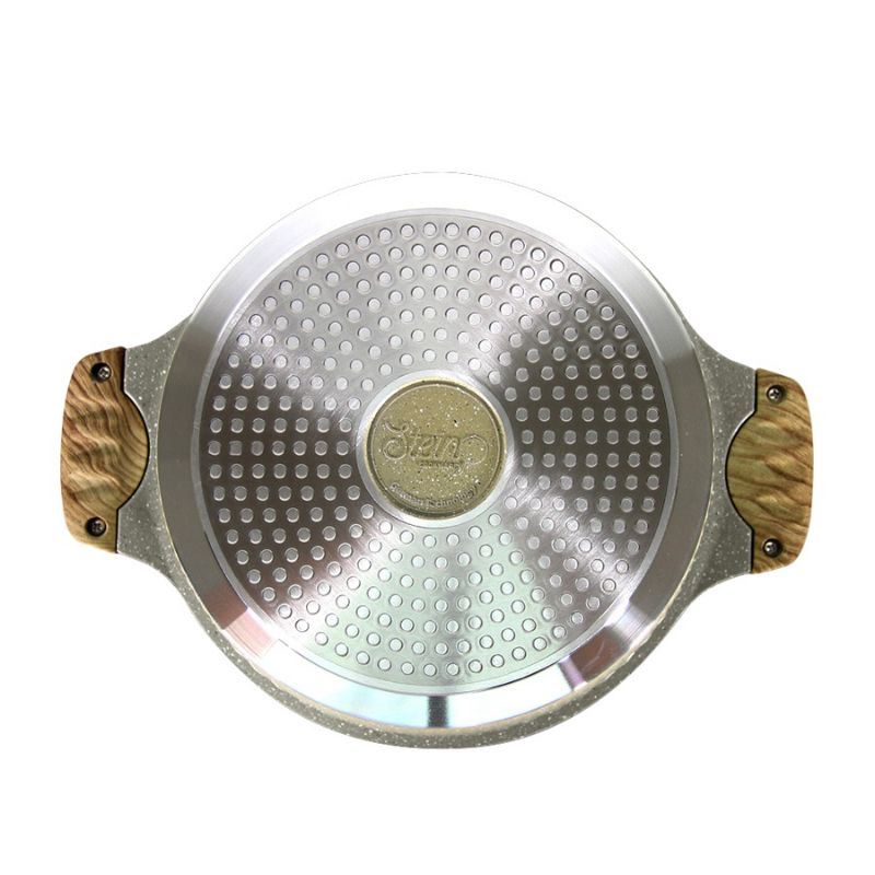 Casserole 24cm with lid stein(diamond)