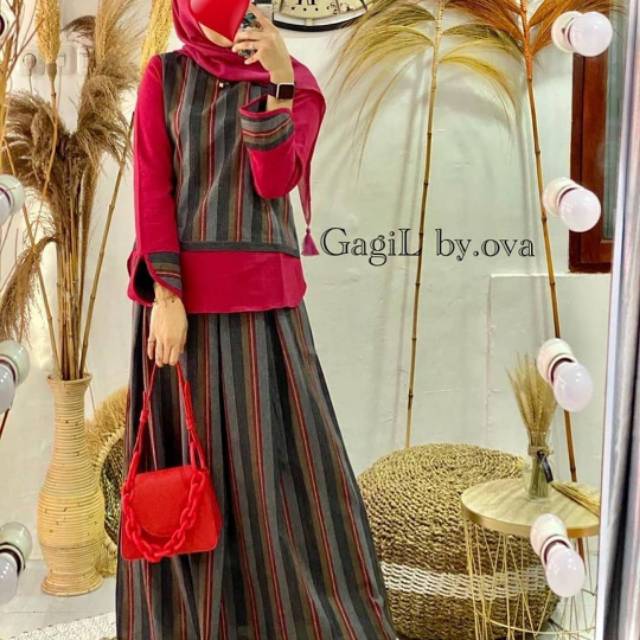 SETELAN MUSLIM SHAFIAH/SET CASUAL