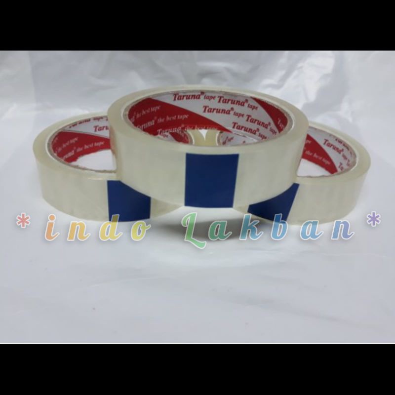 

lakban bening 1in ( harga per slop / per toros isi 6pcs )