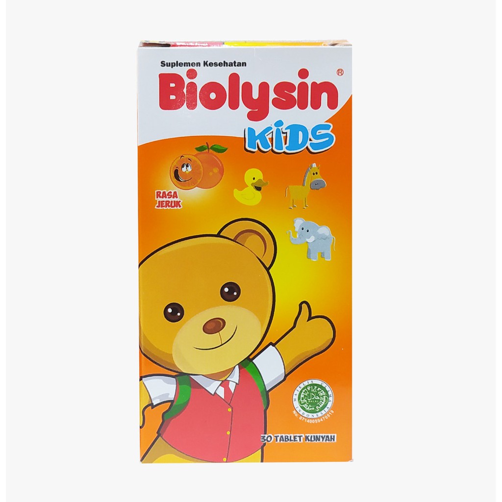 BIOLYSIN TABLET -MULTIVITAMIN ANAK