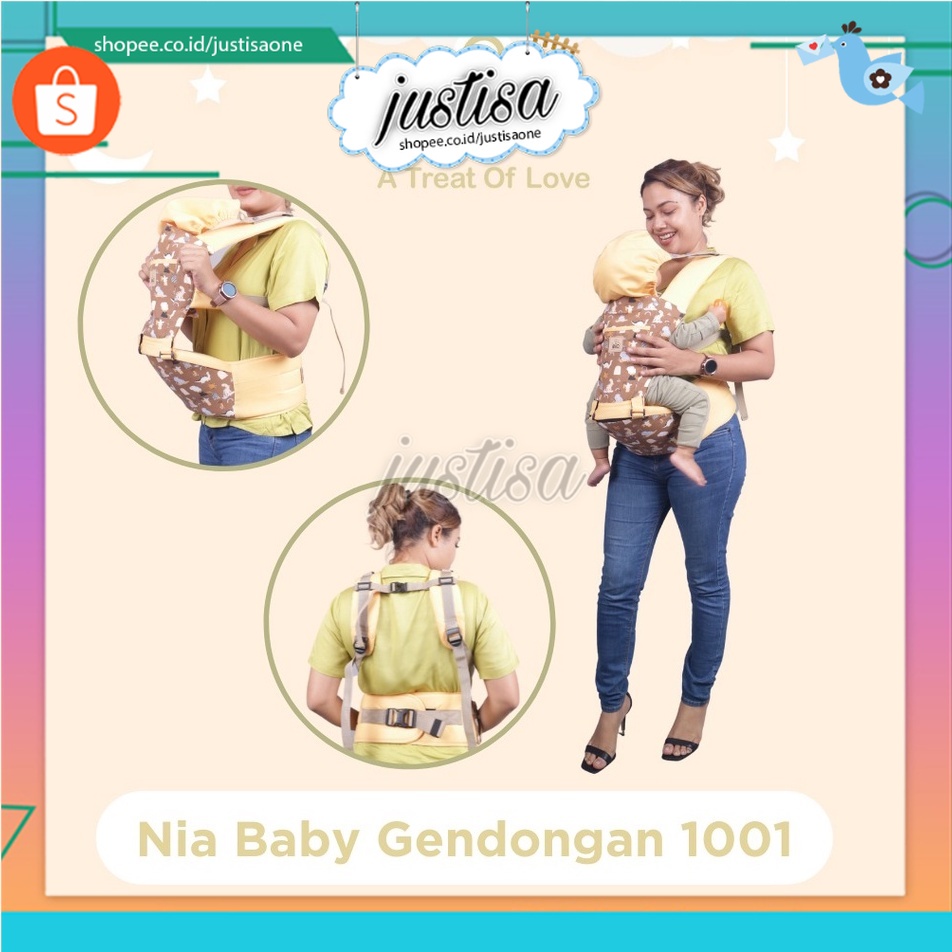 Promo  !! Gendongan Depan Hipseat Nia NBG 1001/Gendongan Bayi Depan