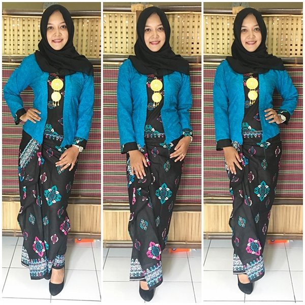 RNB SETELAN BATIK KOMBINASI EMBOS