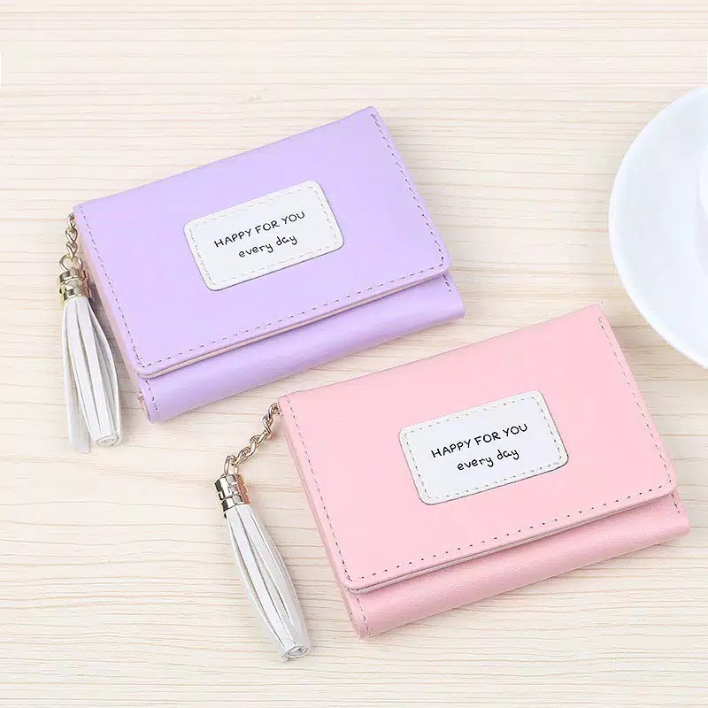 dompet mini lucu wanita ladies  KC177 / KC178 tassels mini dompet koin