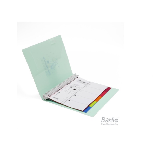 

Bantex Multiring Binder Trendy B5 26 Ring 25 mm PLUVIOPHILE 3326 76