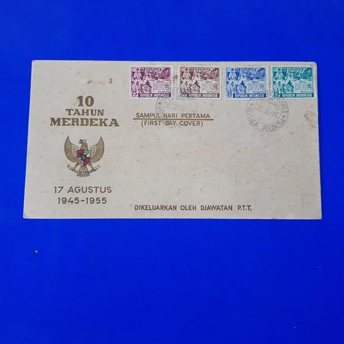 

Cuci Gudang Awal Tahun Perangko/Prangko Indonesia. Shp 10 TAHUN MERDEKA 1945-1955 Cuci Gudang Awal Tahun