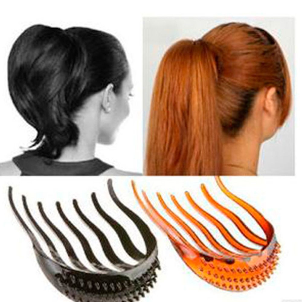 [Bayar Di Tempat]Hot Sale Durable Ponytail Hair Clip Bumpits Bouffant Comb Volume Inserts