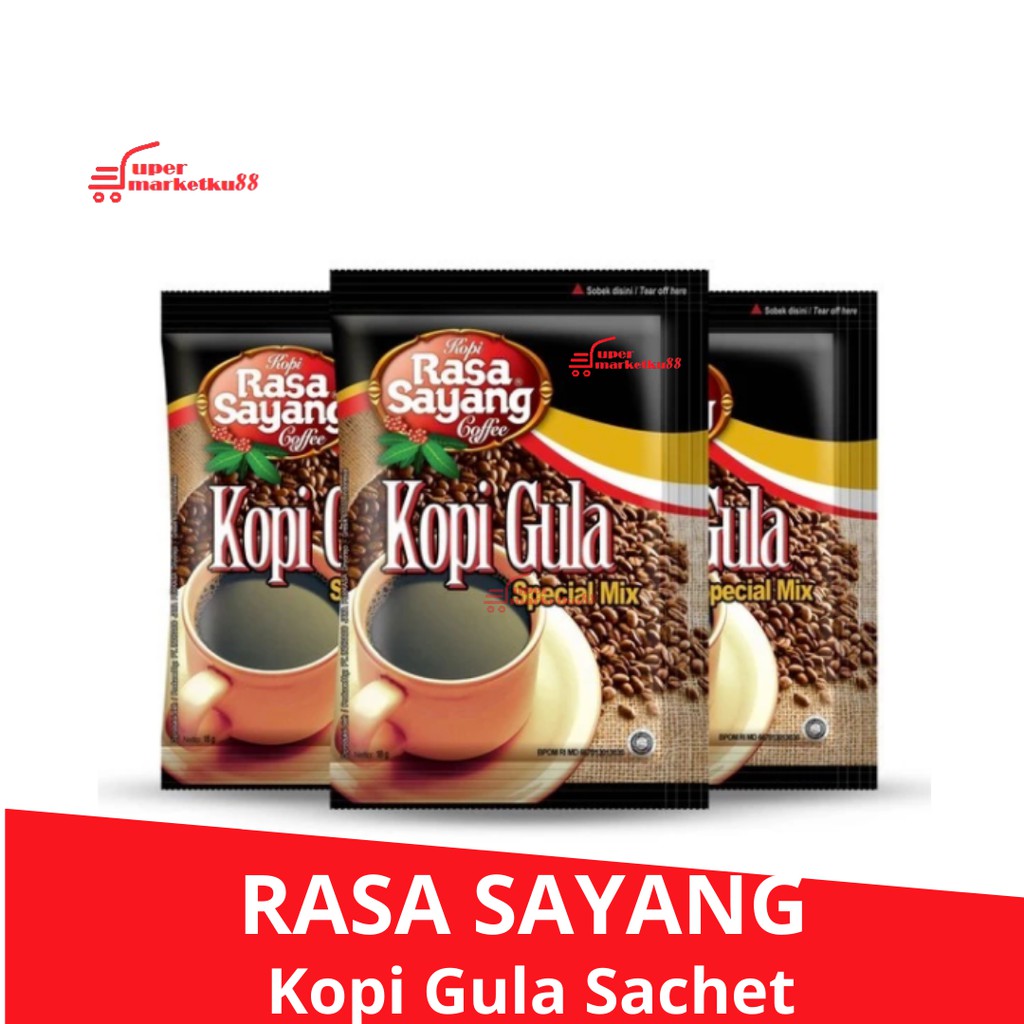 KOPI RASA SAYANG KOPI GULA MINUMAN KOPI RENCENGAN (20gr x 10 sachet)